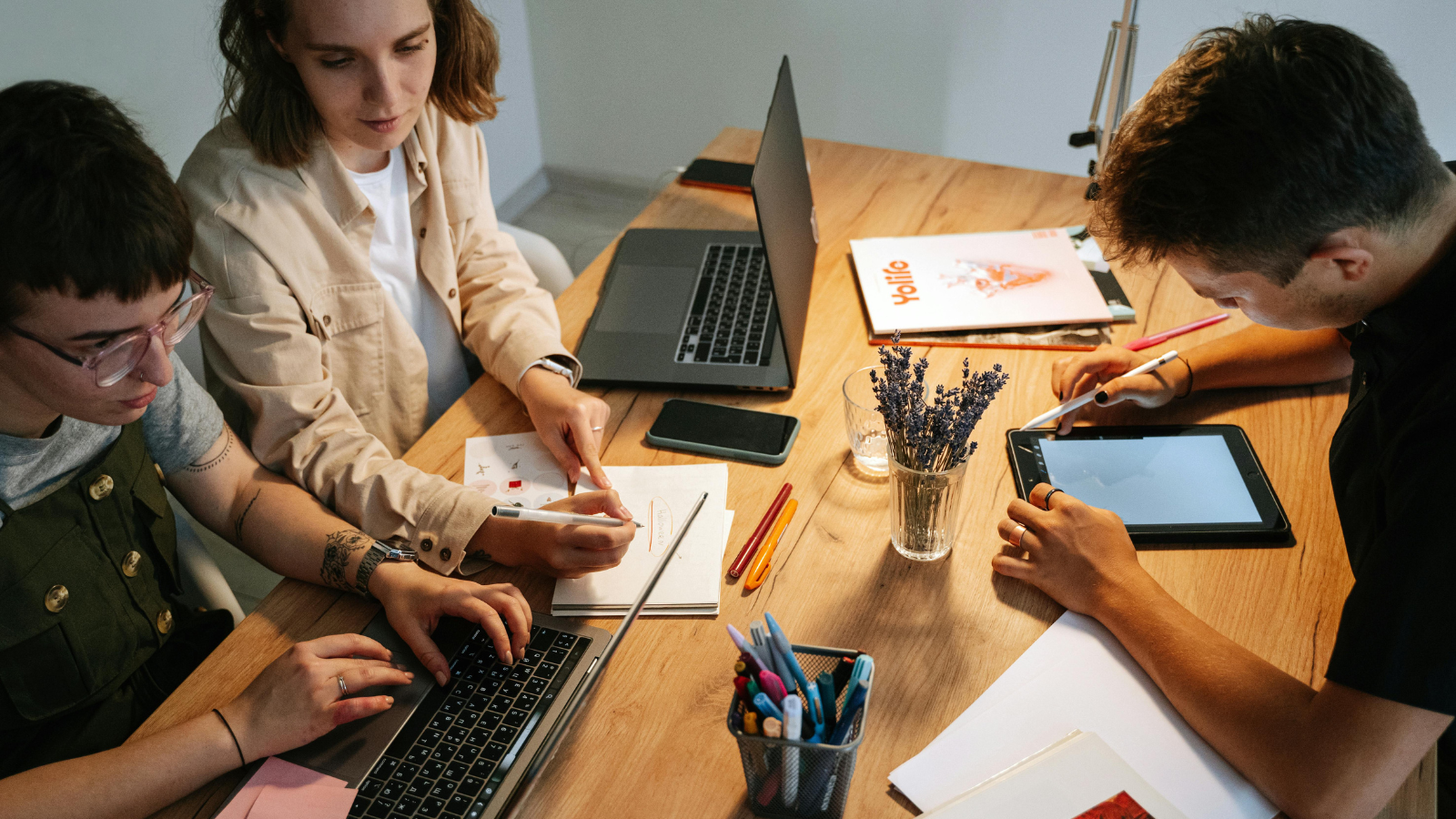 סביבת עבודה נעימה