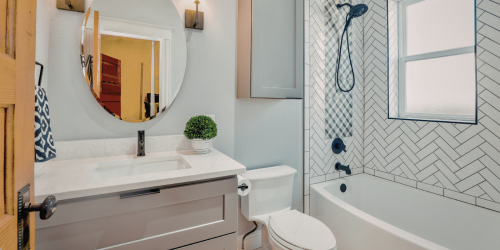 עיצוב חדר שירותים